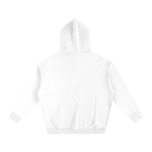White Oversized Fleeced Hoodie thumbnail