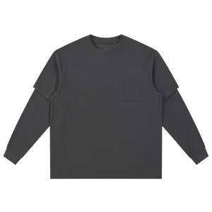 Grey Layered Long Sleeve thumbnail