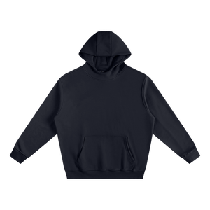 Black Fleeced High Neck Hoodie thumbnail