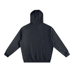 Black Fleeced High Neck Hoodie thumbnail