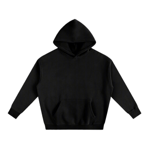 Black Oversize Fleeced Hoodie thumbnail