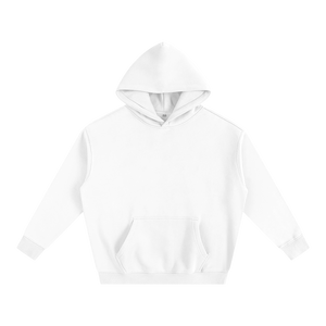 White Oversized Fleeced Hoodie thumbnail