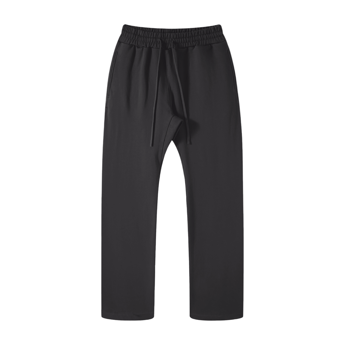 Black Casual Sweat Pants