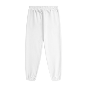 White Heavyweight Joggers thumbnail