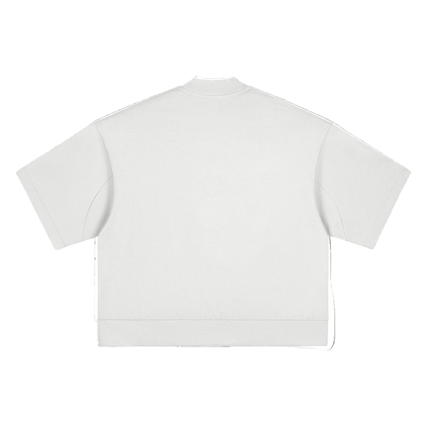Heavyweight Oversized Mock Neck T-shirt
