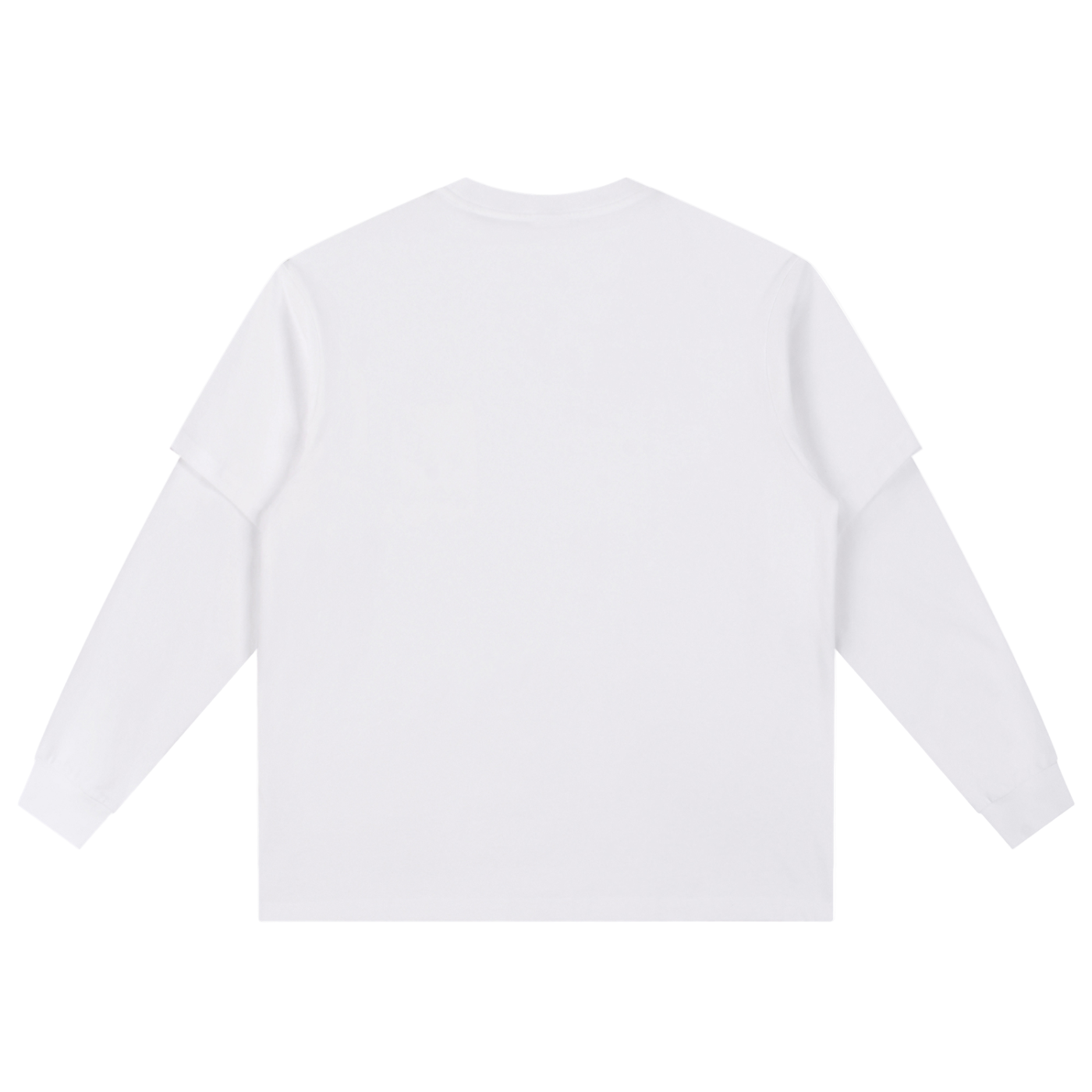 White Layered Long Sleeve