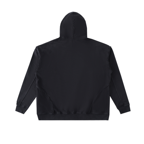 Black Enzyme Washed Hoodie