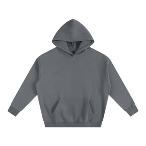 Grey Oversized Fleeced Hoodie thumbnail