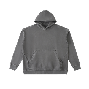 Grey Enzyme Washed Hoodie thumbnail