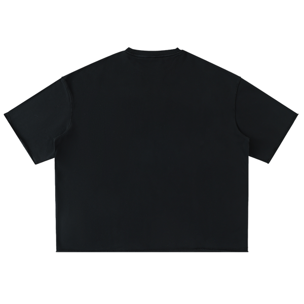 Washed Rolled Hem Half Sleeve T-Shirt thumbnail