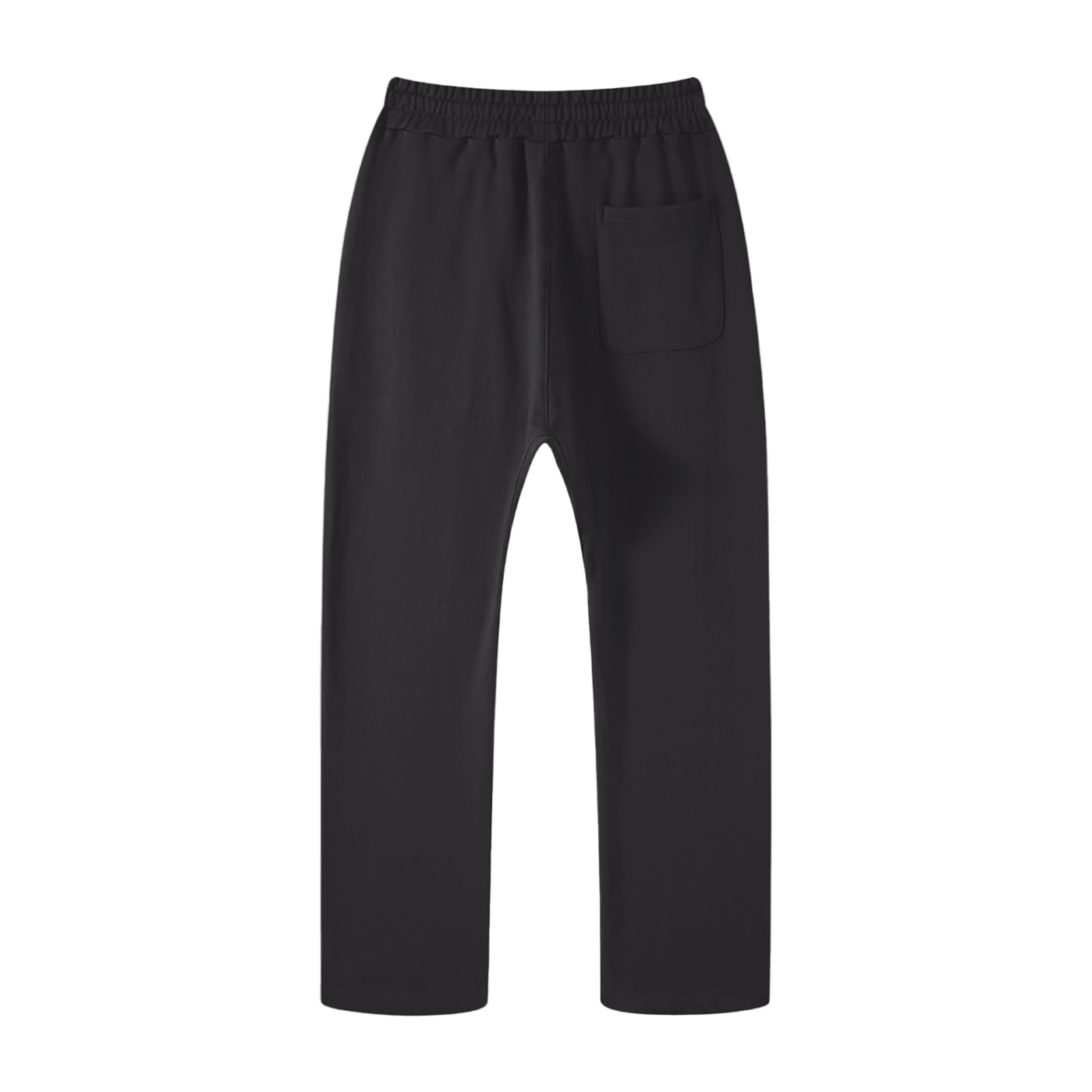 Black Casual Sweat Pants