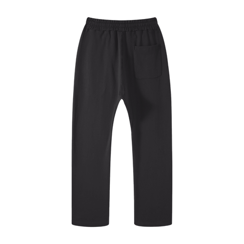 Black Casual Sweat Pants