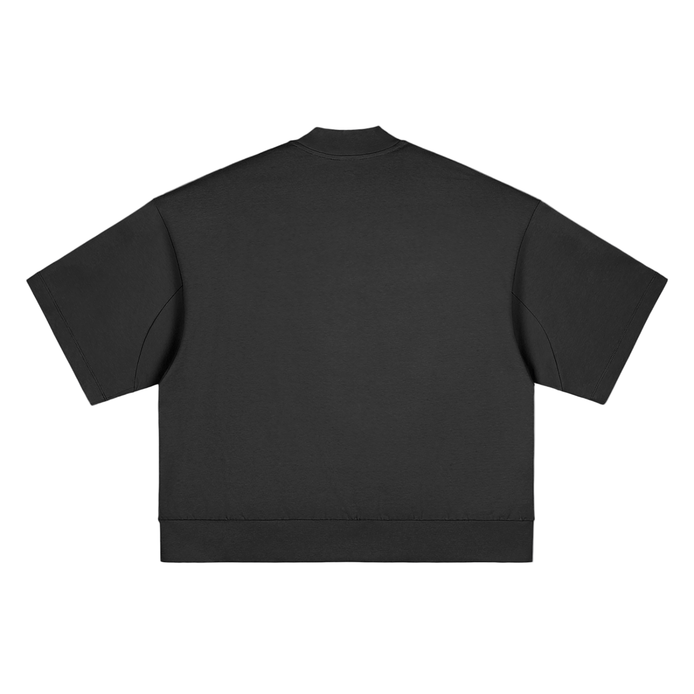 Heavyweight Oversized Mock Neck T-shirt