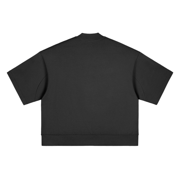 Heavyweight Oversized Mock Neck T-shirt