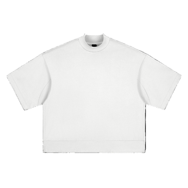 Heavyweight Oversized Mock Neck T-shirt