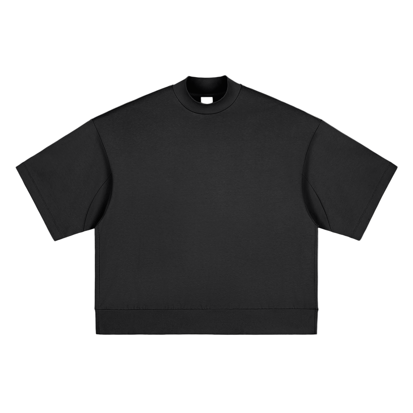 Heavyweight Oversized Mock Neck T-shirt