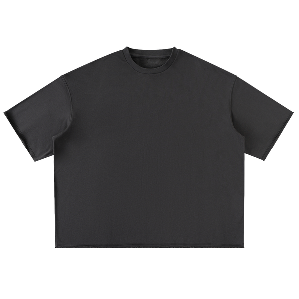 Washed Rolled Hem Half Sleeve T-Shirt thumbnail