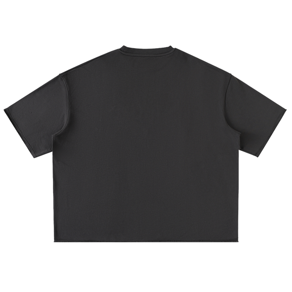 Washed Rolled Hem Half Sleeve T-Shirt thumbnail
