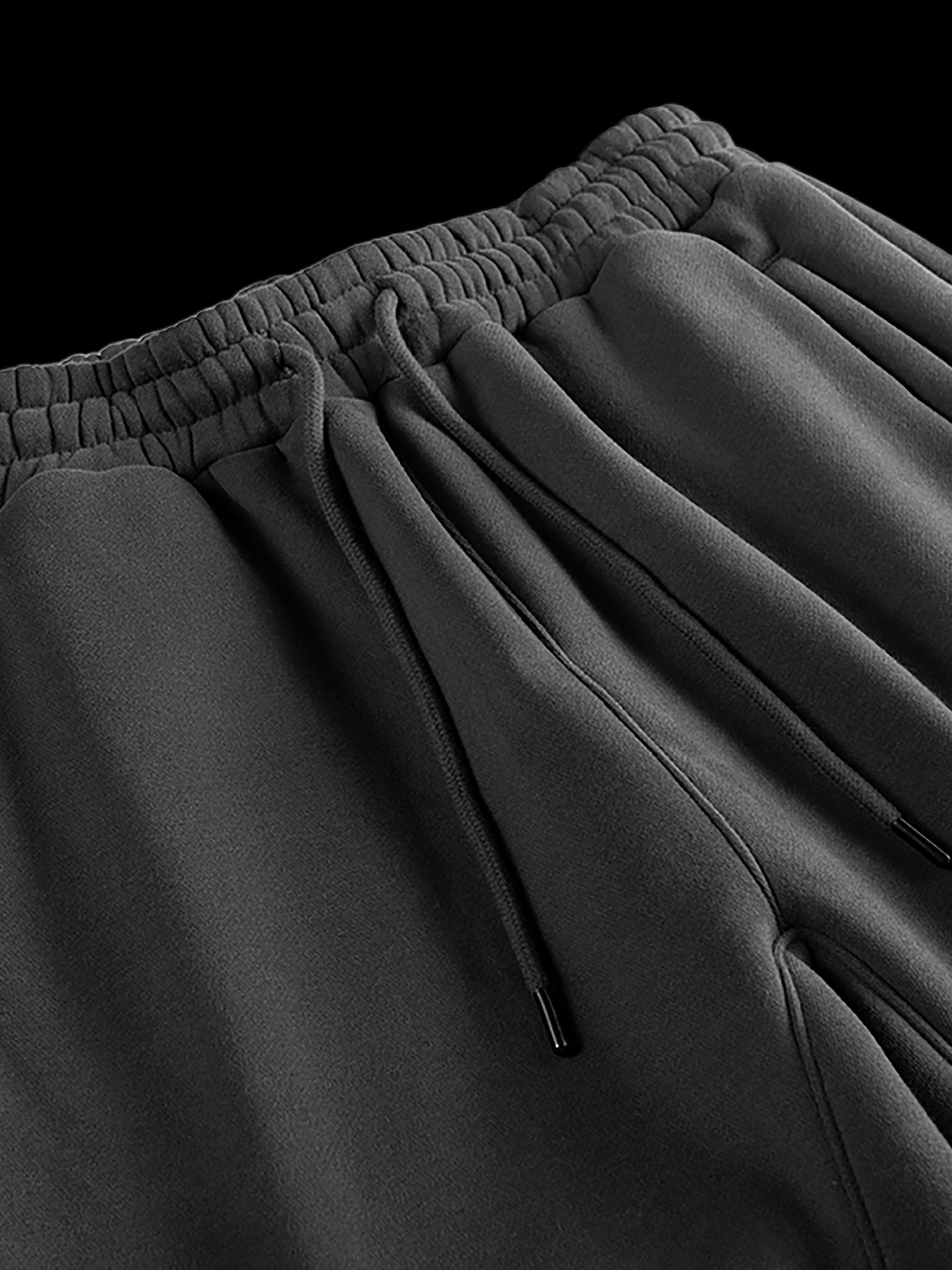 Dark Grey Heavyweight Joggers
