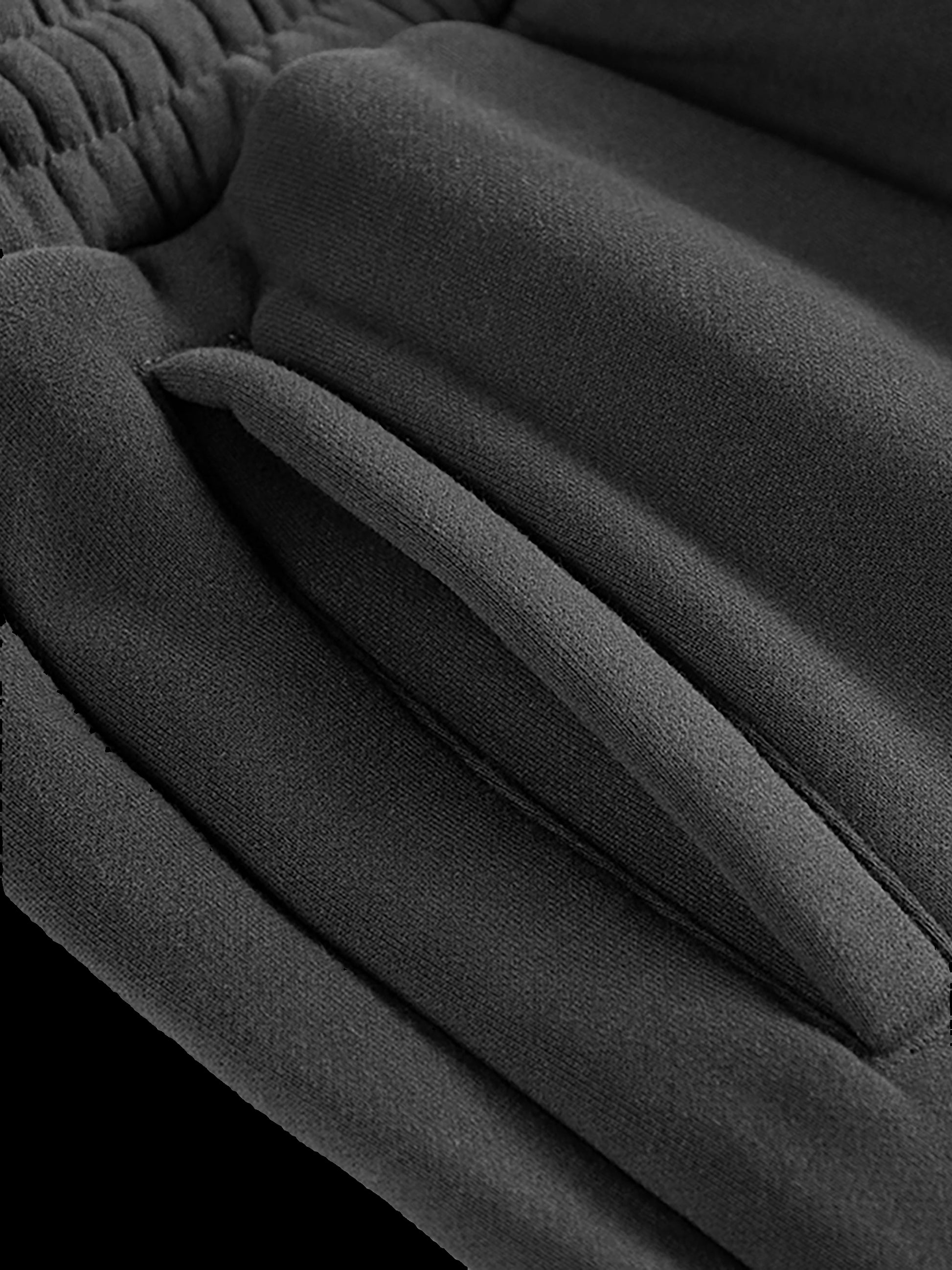 Black Heavyweight Joggers