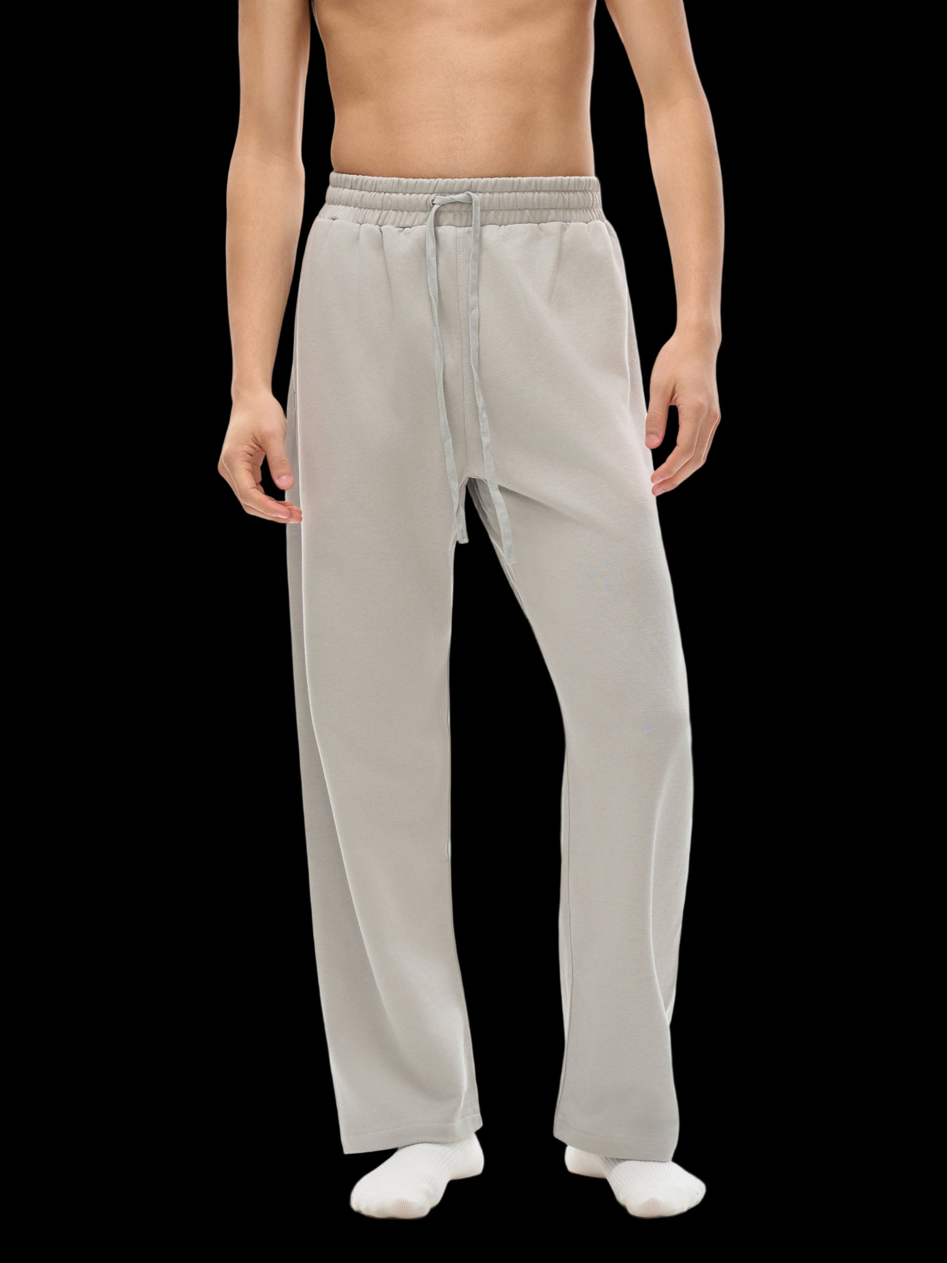 Light Grey Casual Sweat Pants